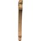 Ekena Millwork Legacy Craftsman Smooth Bracket, Western Red Cedar, 3 1/2"W x 38"D x 44"H BKT04X38X44LEC04SWR - alternate 4